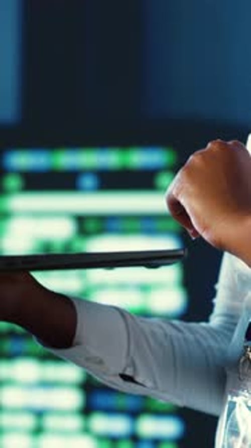 Administrador de Sistema de Vídeo Vertical no Hub do Servidor