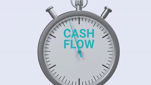 Cash flow decreasing