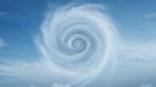 Cyclone Scattered Clouds