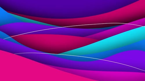 Fond animé abstrait coloré