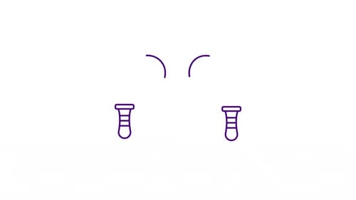 Animated Line Art Jump Rope for Fitness and Exercise