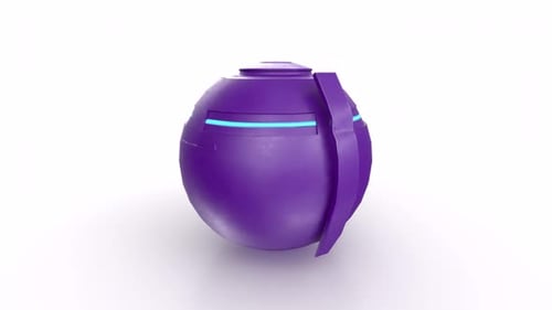 Boucle rotative pour objets 3D électro Shock Bomb