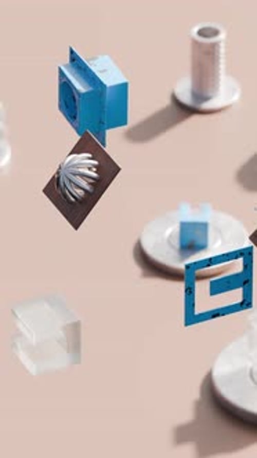 Animation of Geometric Shapes in Motion