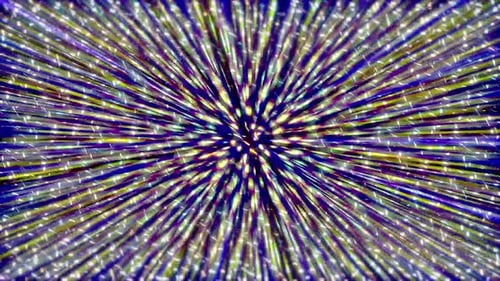 Abstract Energetic Light Burst Starfield Effect Background