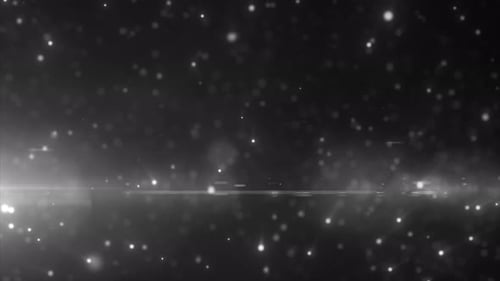 Floating Particles and Light Streaks Logo Reveal Animation