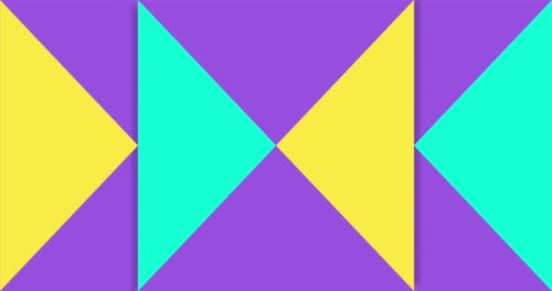 Animated Geometric Pattern or Background Loop