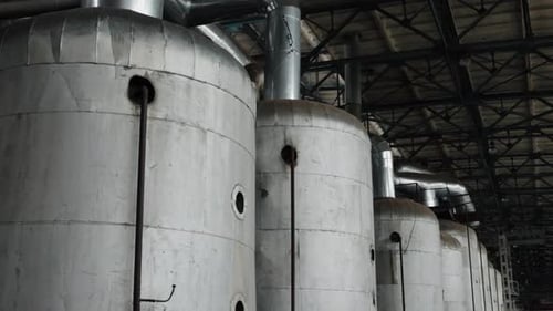 Metal Tanks Tank Setup Industrial Spacing