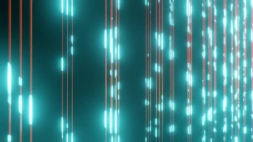 Background Of Flickering Wires