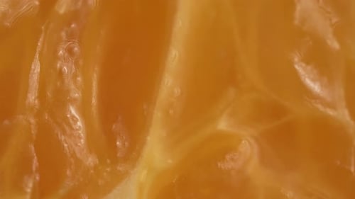 L'intérieur d'une orange