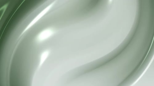 Animación de fondo de espiral degradado verde y blanco