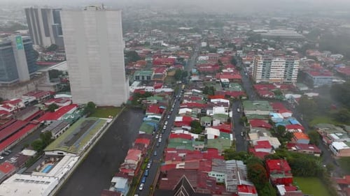High Angle View of Urban Borough