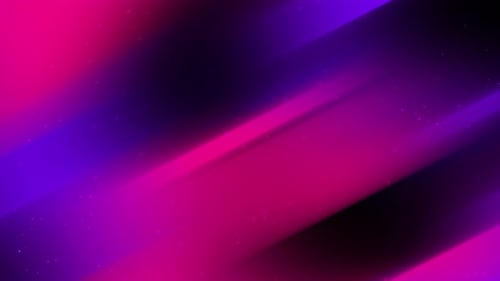 Dynamic Abstract Flowing Lines Background with Glowing Particles