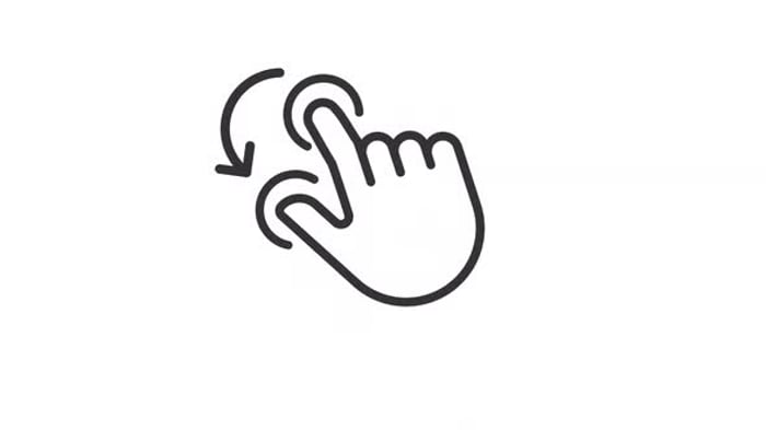 Animated Hand Tapping Icon for UI and Interaction Design, Elements ...