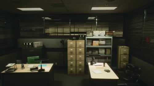 3D Criminal Office 4K