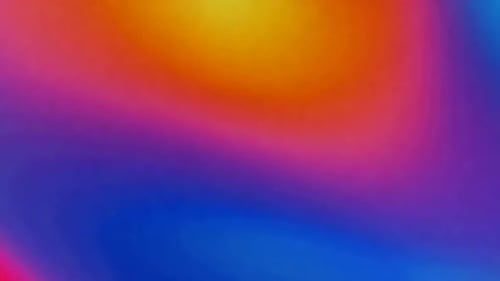 Vibrant Colorful Fluid Gradient Loop Motion Background
