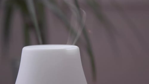 Diffuseur d'huiles essentielles Misting Close Up 4K