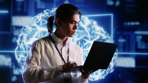 IT Contractor Working with AI