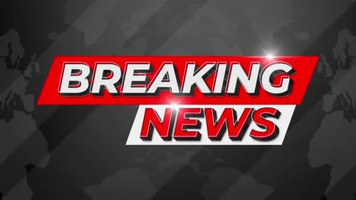Breaking News Broadcast Title Animation