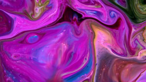 Abstract Galactic Ink Paint Concept Background 565