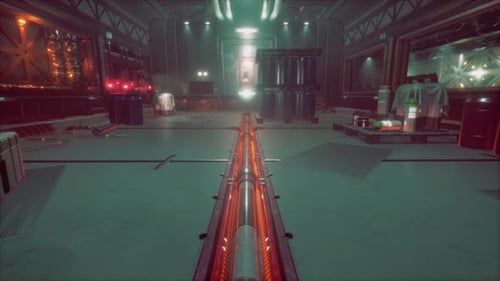 Sci Fi Looking Dark and Moody