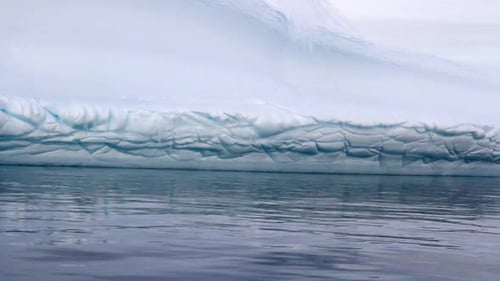 Icebergs in Antarctica Sea