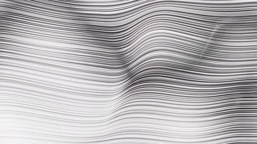 Abstract Background with White Waves