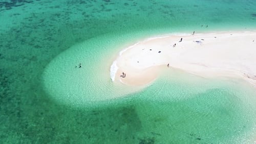 Couple on the Koh Lipe Island Thailand Beach a Tropical Island with a Blue Ocean