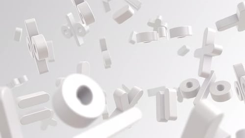 Hintergrundanimation für Mathematik und Mathematik