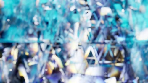 Ein verschwommenes Bild eines blau-weißen Hintergrunds