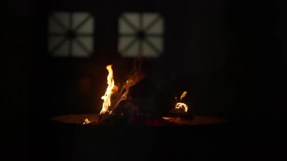 Sacred Eternal Flame in Zoroastrian Fire Temple Atash Behram at the ...