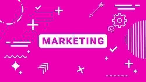 Stylish Informative Infographic Loop Animation, Marketing Title Infographic Background Elements