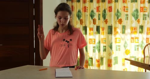 Young Person Counting with Hand Gestures Indoors