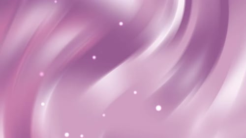 Smooth Abstract Waves Loop with Shimmering Particles