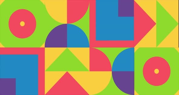 Animated Geometric Pattern or Background Loop, Backgrounds Motion ...
