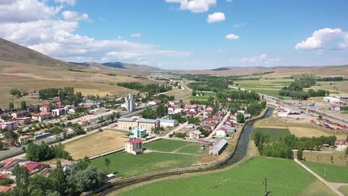 Yildizeli Town Of Sivas City With Aerial View 3