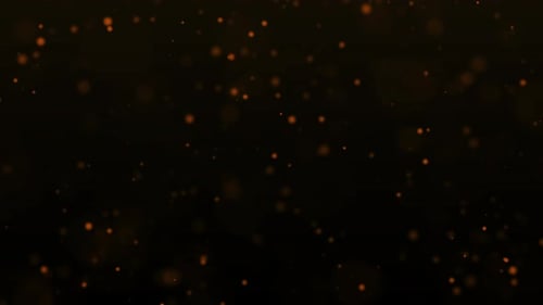 Gold Particle Background Loop