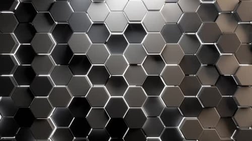 Hexagon Wall Glow 122