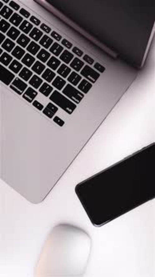 Minimalistic Zen Office Laptop Shot 6