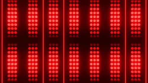 Red Concert Led Light Wall Background Vj Loop In 4K