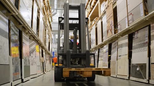 Gabelstaplerlader, Palettenstapler, Lkw-Ausrüstung in Tile Shop