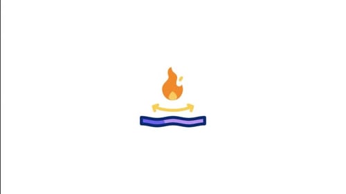 Feuerfestes animiertes Symbol