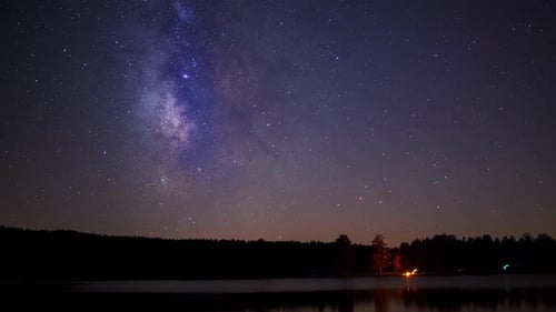 Étoiles et Voie lactée - 2K