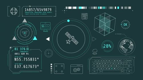 Animation de l'Infographies sur la détection et la géolocalisation sur Alpha Channel