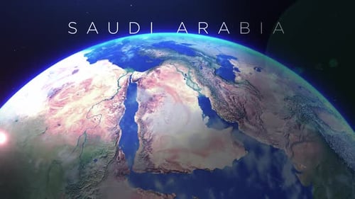 Saudi Arabia From Space