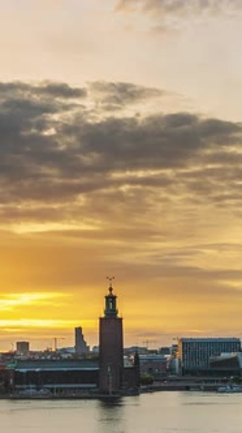 Stockholm Sweden Skyline Cityscape Famous