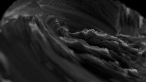 Abstract Fluid Dark Wave Motion Background