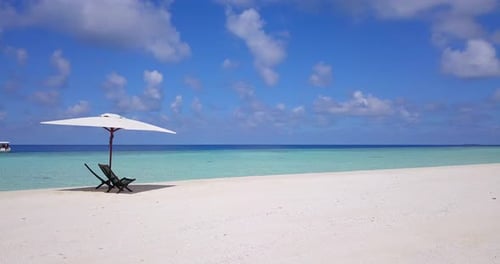 Turquoise Water and Pristine Beach Landscape