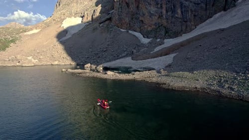 Canoeing In The Lake