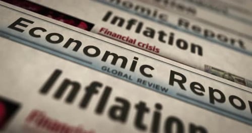 Inflation newspaper printing press