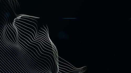 Blue Particles – Rising Columns of Light